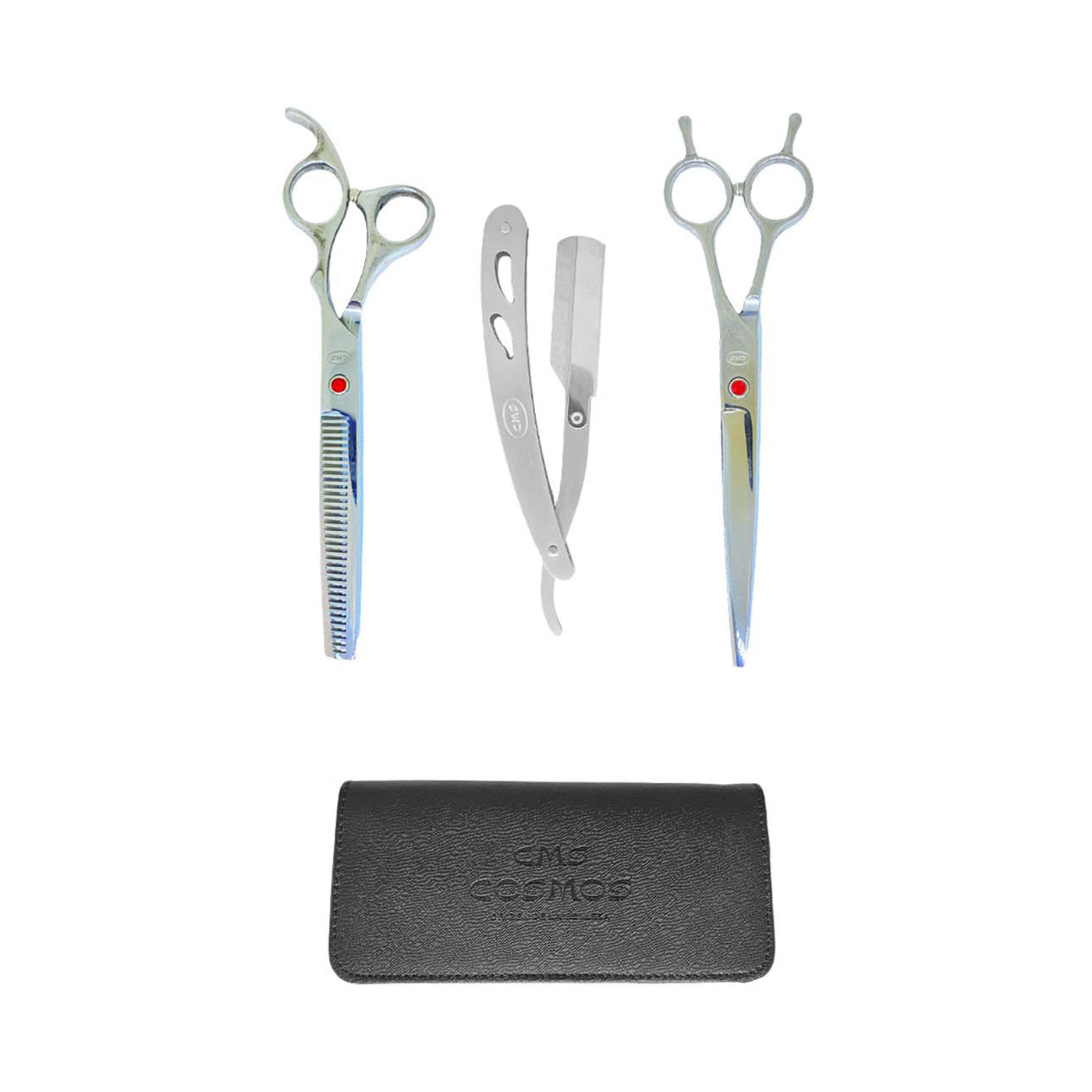 Set Tijeras X2 + Barbera CMS Cosmos 6.5"