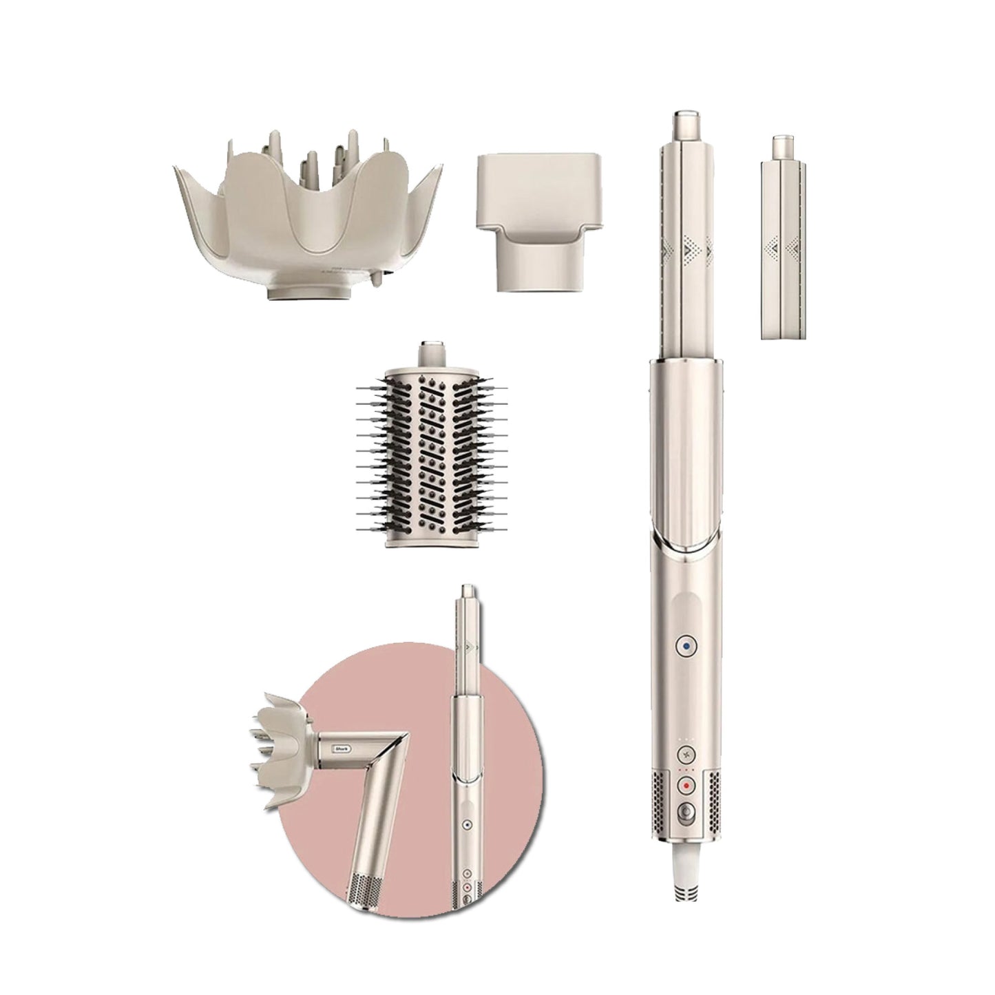 Secador Multi Styler Con Difusor Shark Flex Style HD435