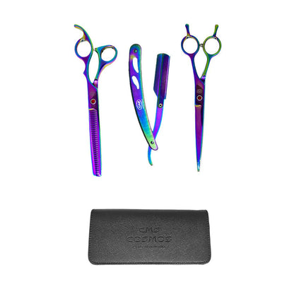 Set Tijeras X2 + Barbera CMS Cosmos 6.5"