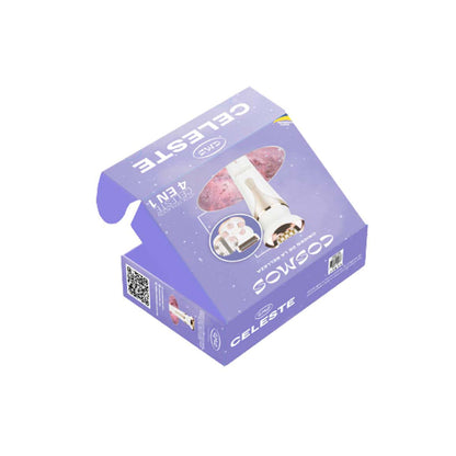 Kit De Depilación Femenino CMS Cosmos Celeste 4 En 1