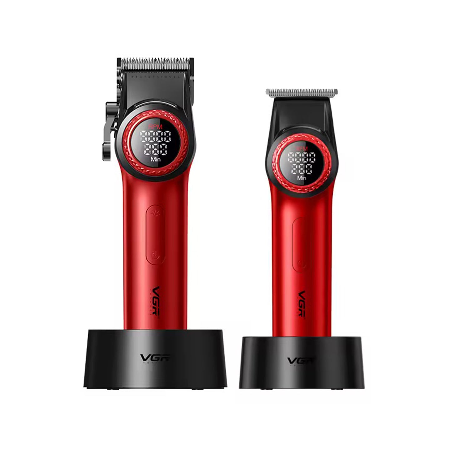 Combo Maquina Y Patillera VGR V001 Y V977 Colores Surtidos