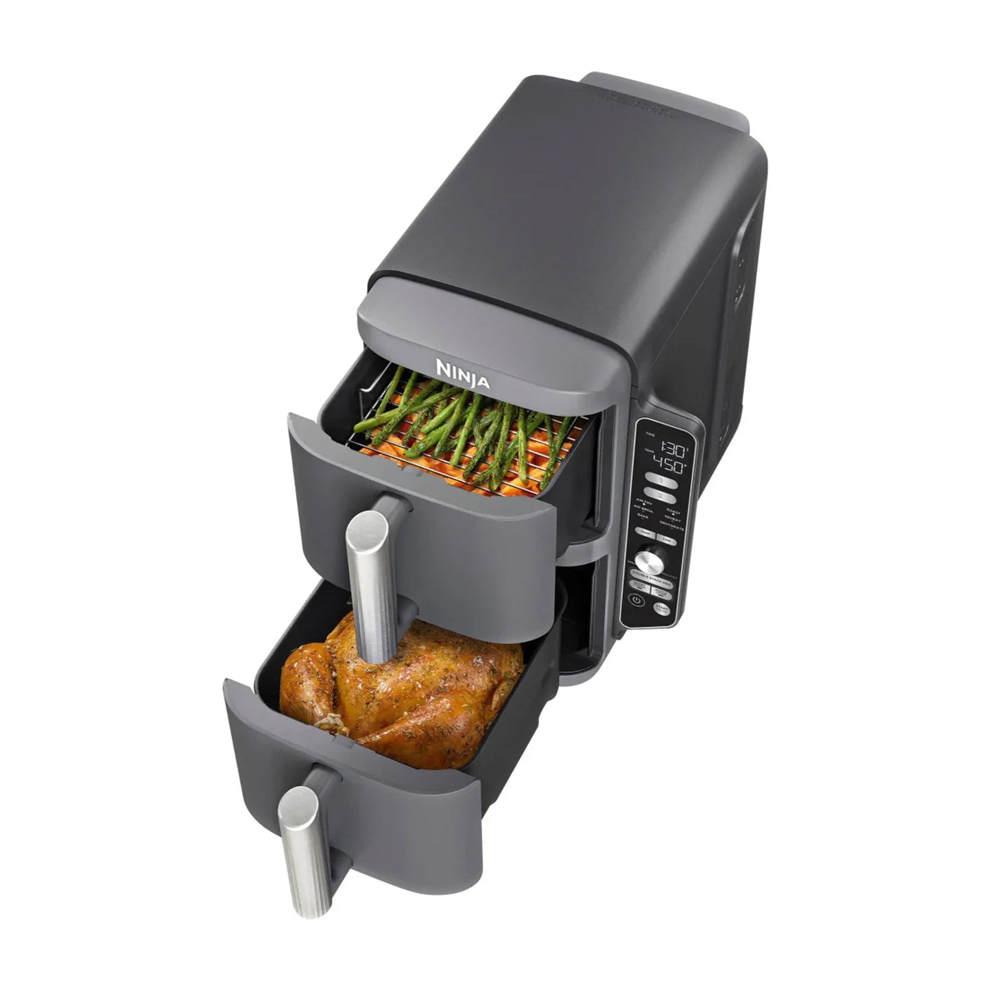 Freidora De Aire Ninja DoubleStack XL SL401 2 Cestas