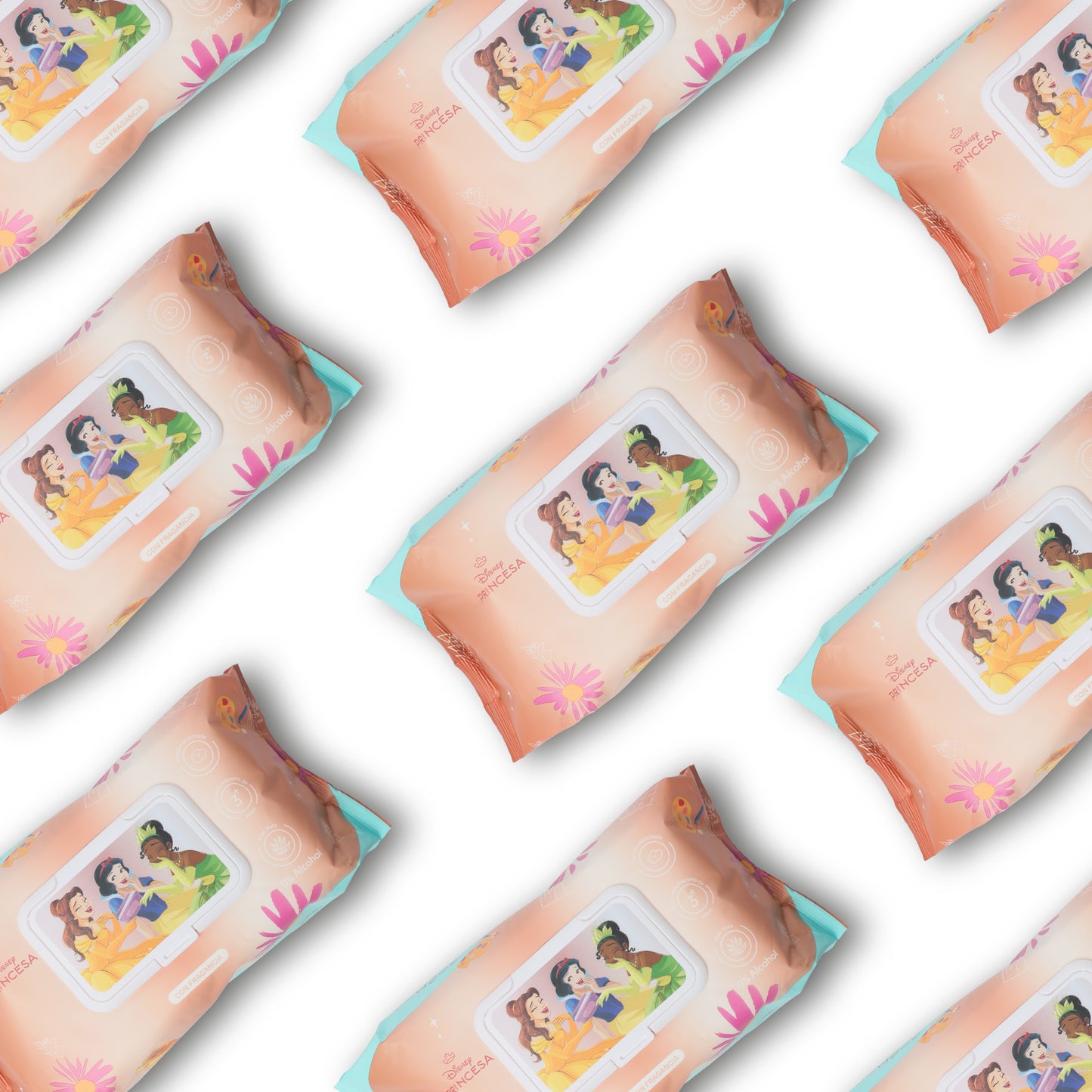 Pack x 6 Pañitos Húmedos Disney Cosmos Princesas Niña