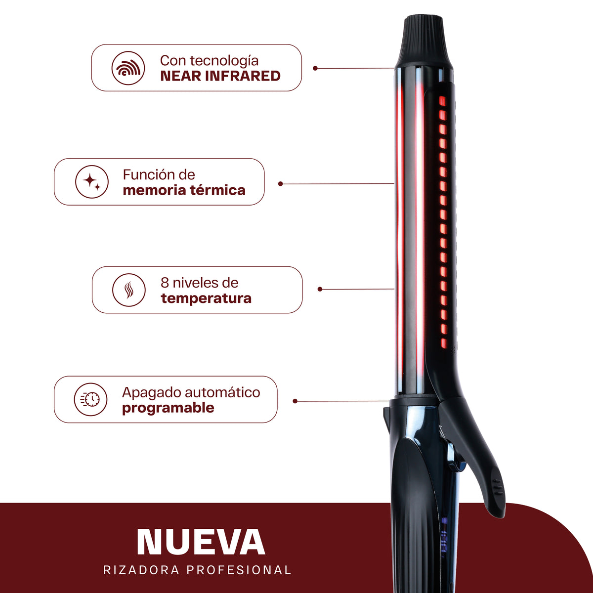Rizador Infrared Pollux