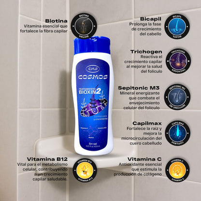 Tratamiento Anticaida Femenino CMS Cosmos Bioxin 2