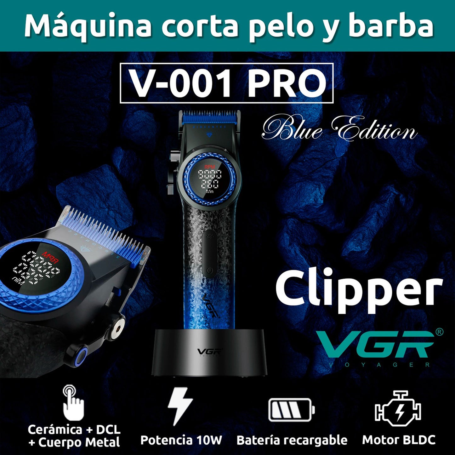 Maquina De Corte Inalambrica VGR V001 Colores Surtidos